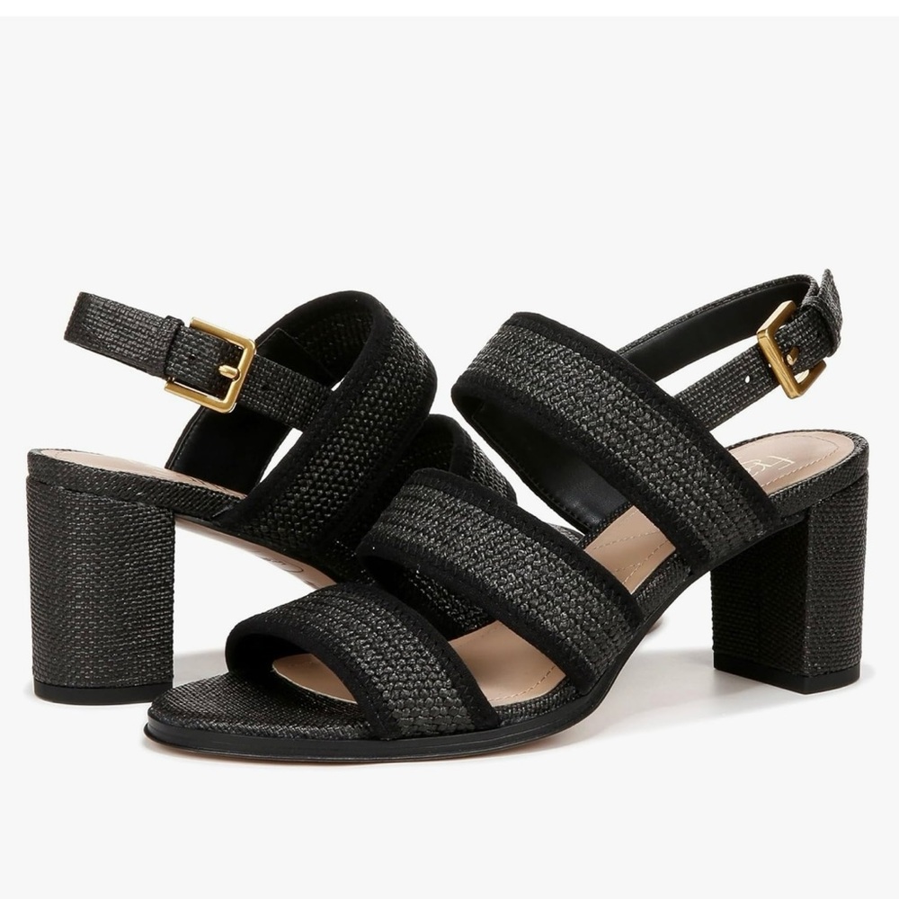 NWT Franco Sarto Black Sandals
